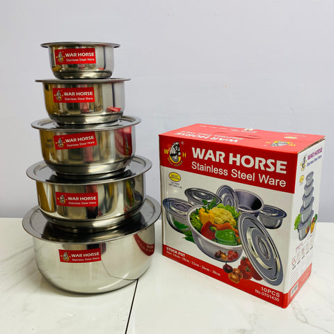 WAR HORSE Stainless Steel Ware (စတီးအိုး)