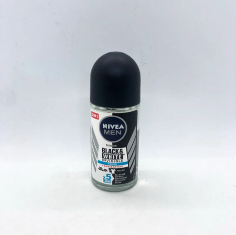 Nivea Men Black & White Invisible Deodorant (နေးဗီးယား ချိုင်းလိမ်းတောင့်)