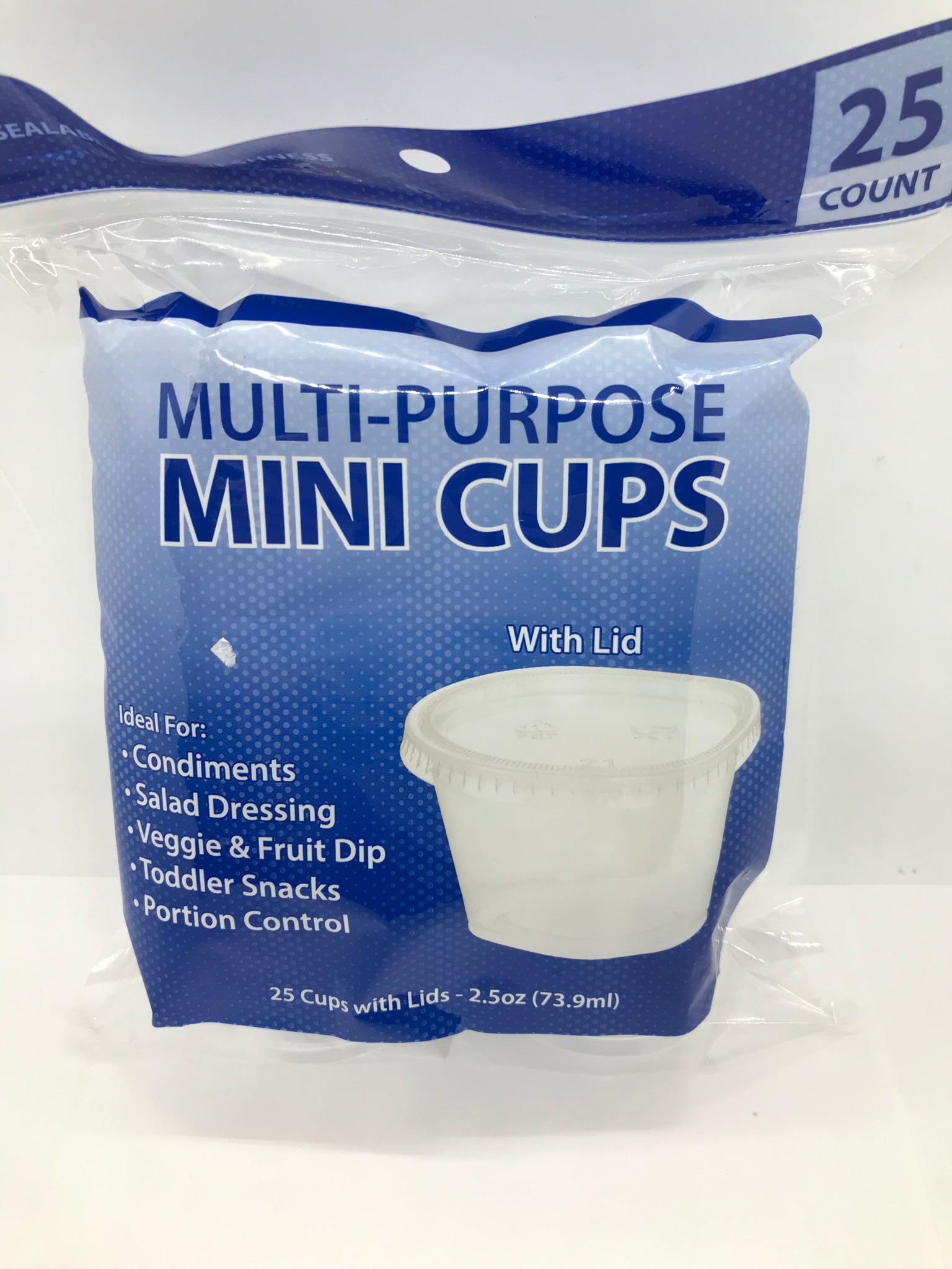 Multi Purpose Mini Cups (ဘက်စုံတခါသုံးခွက်)